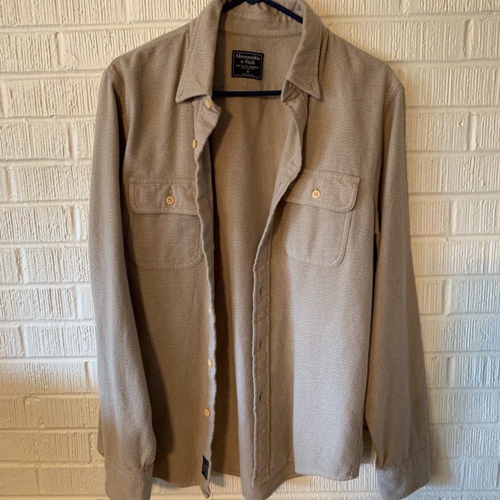 A&F button up